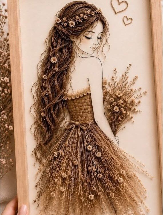 خلق آثار هنری و دکوری از دل طبیعت، جذاب و به صرفه