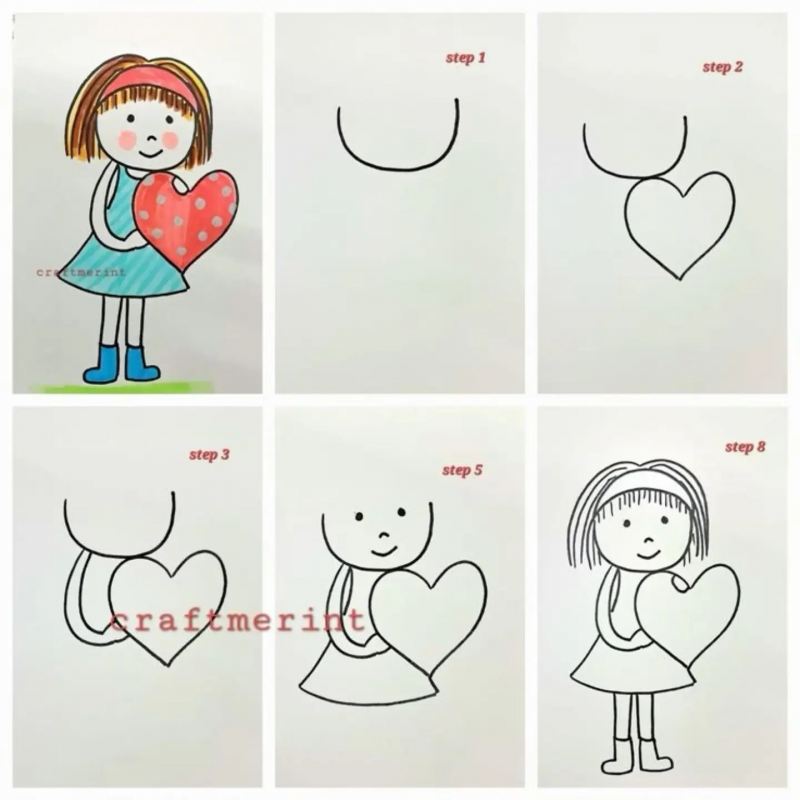آموزش مرحله به مرحله انواع نقاشی های جذاب برای کودکان