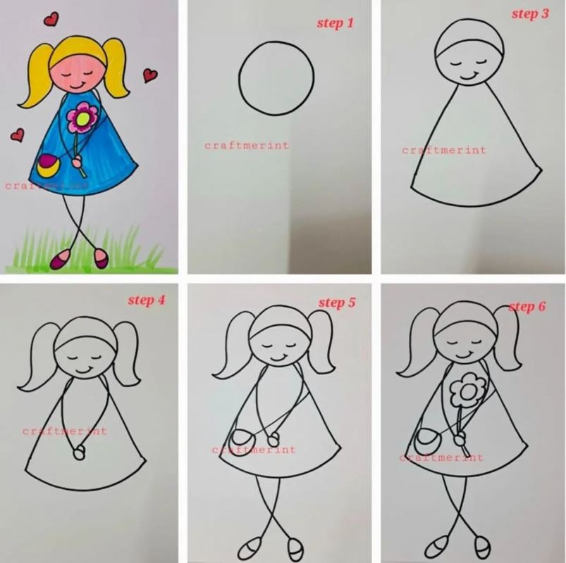 آموزش مرحله به مرحله انواع نقاشی های جذاب برای کودکان