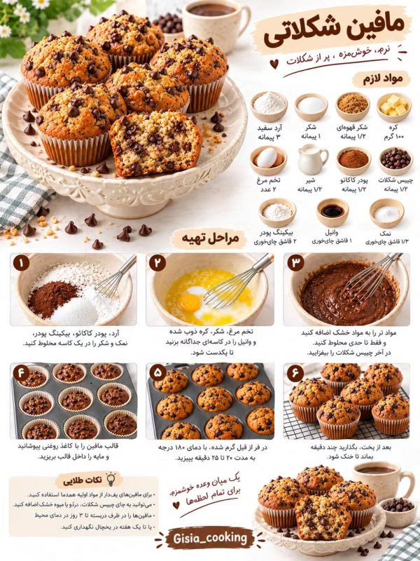 آموزش پخت تغذیه خونگی برای بچه ها؛ از مافین و کلوچه تا بیسکویت و دونات
