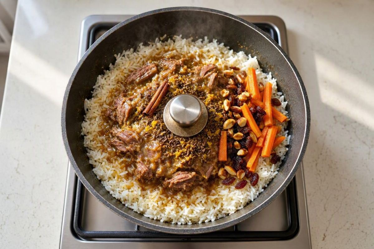 طرز تهیه قابلی پلو افغانستانی؛ شاه غذای سفره های افغانستان