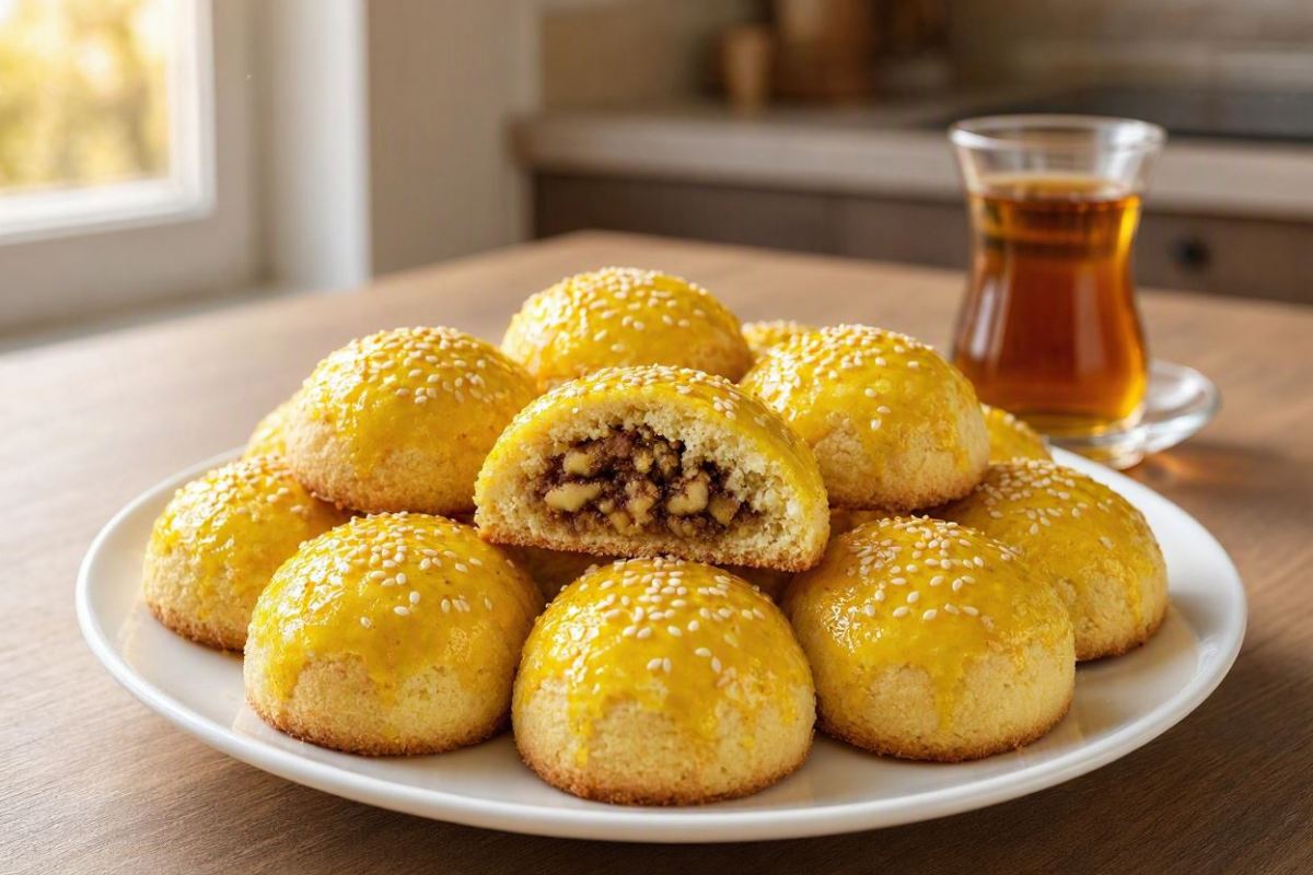 طرز تهیه کلوچه فومن در خانه با تمام فوت وفن ها؛ نرم، خوش عطر و بازاری!