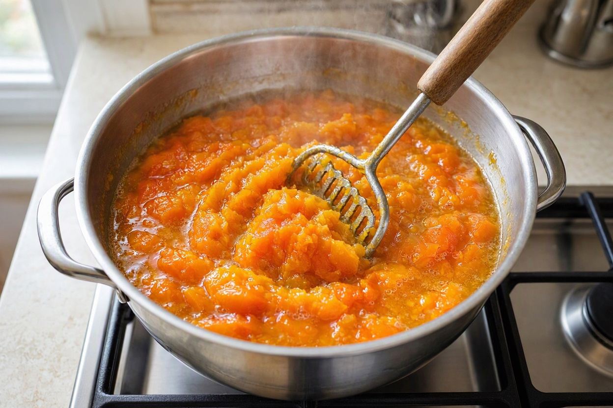 طرز تهیه شیره خرمالو؛ شیرینی سالم و طبیعی پاییز / آموزش کامل
