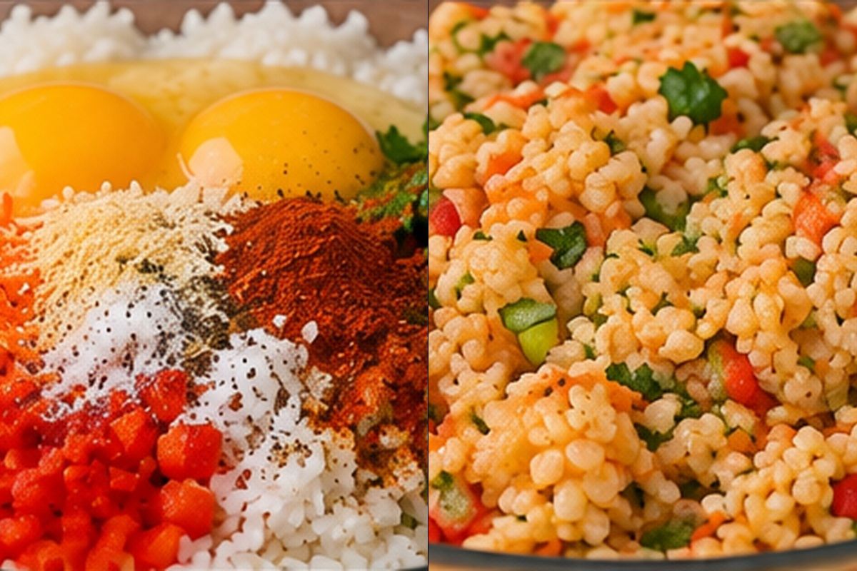 برنج اضافه اومده رو دور نریز! باهاش یه غذای جدید درست کنید !!