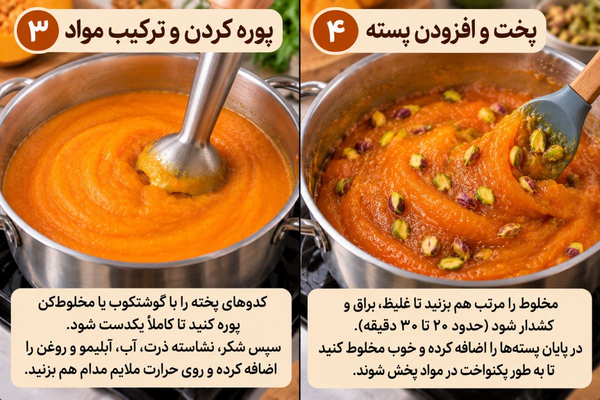 طرز تهیه تافی کدو حلوایی خانگی؛ خوشمزه تر از چیزی که فکر می کنی!