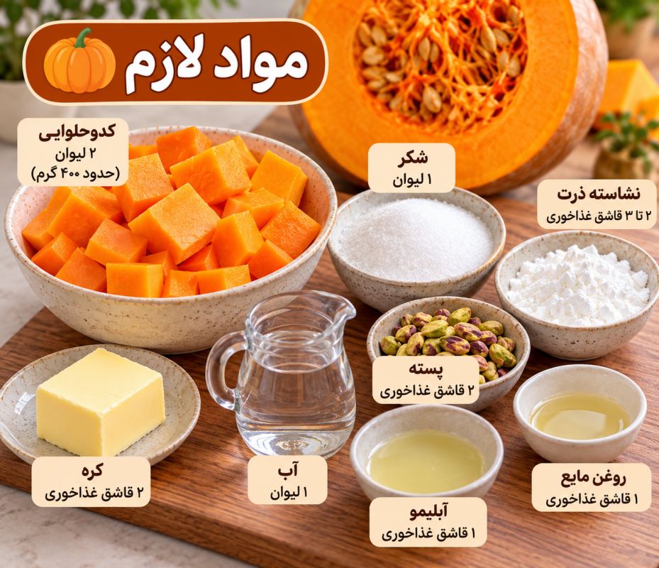 طرز تهیه تافی کدو حلوایی خانگی؛ خوشمزه تر از چیزی که فکر می کنی!