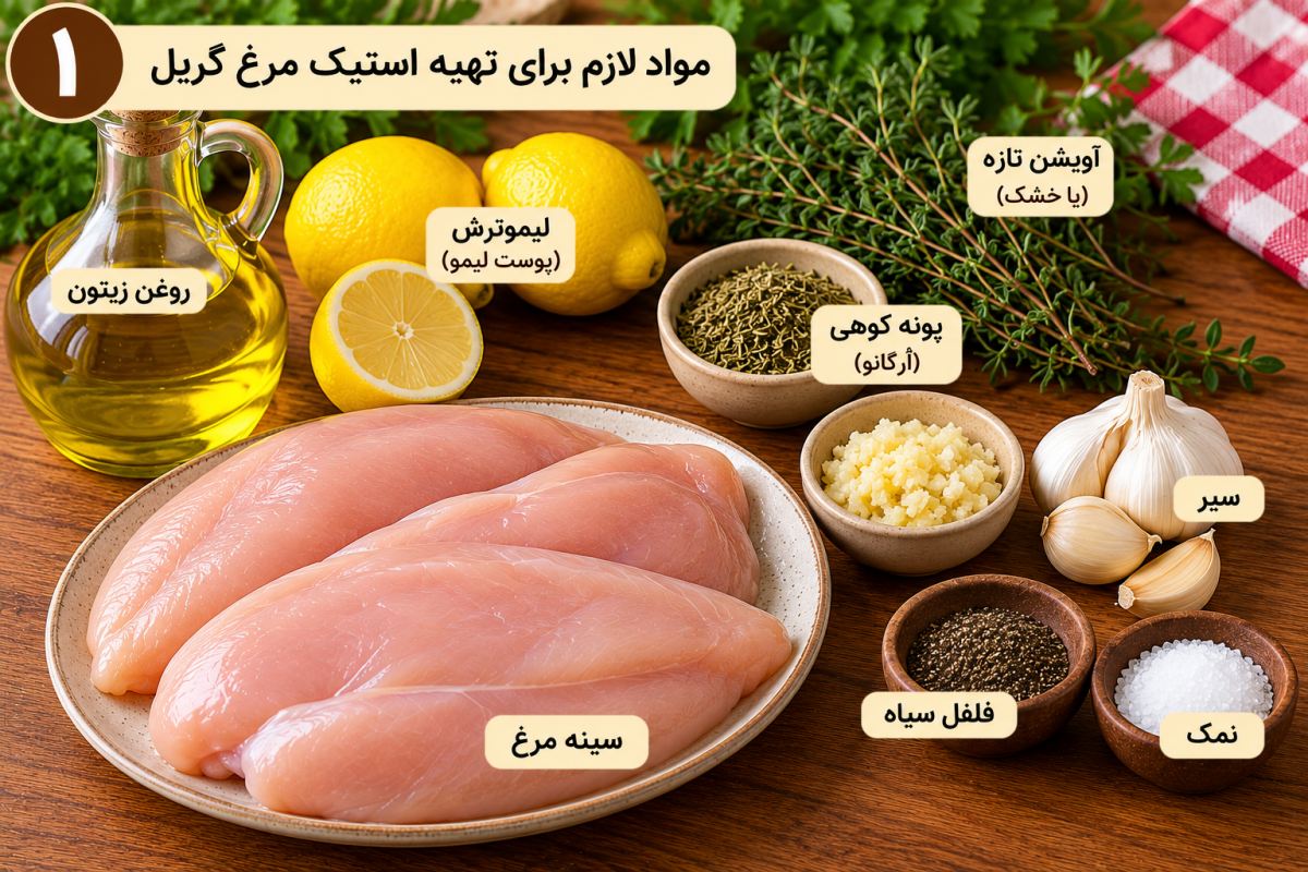 راز استیک مرغ آبدار و رستورانی؛ با این روش دیگه مرغ خشک نمی شه!