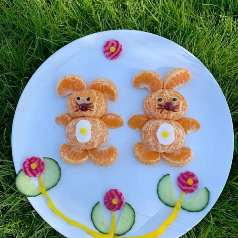 چند ایده شگفت انگیز برای تزیین نارنگی به شکل های مختلف