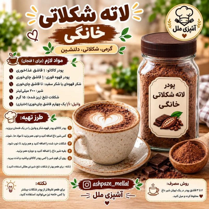 طرز تهیه ۷ مدل پودر قهوه کافی شاپی در خانه؛ از کاپوچینو و موکا تا نسکافه خامه ای