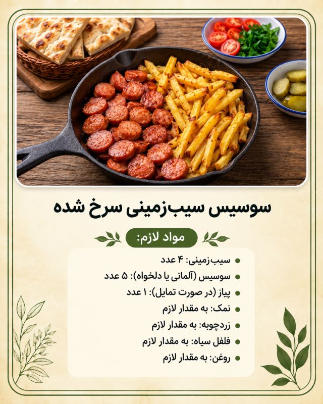 طرز تهیه ۱۰ غذای ارزان با سیب زمینی برای شام؛ ساده و سیرکننده