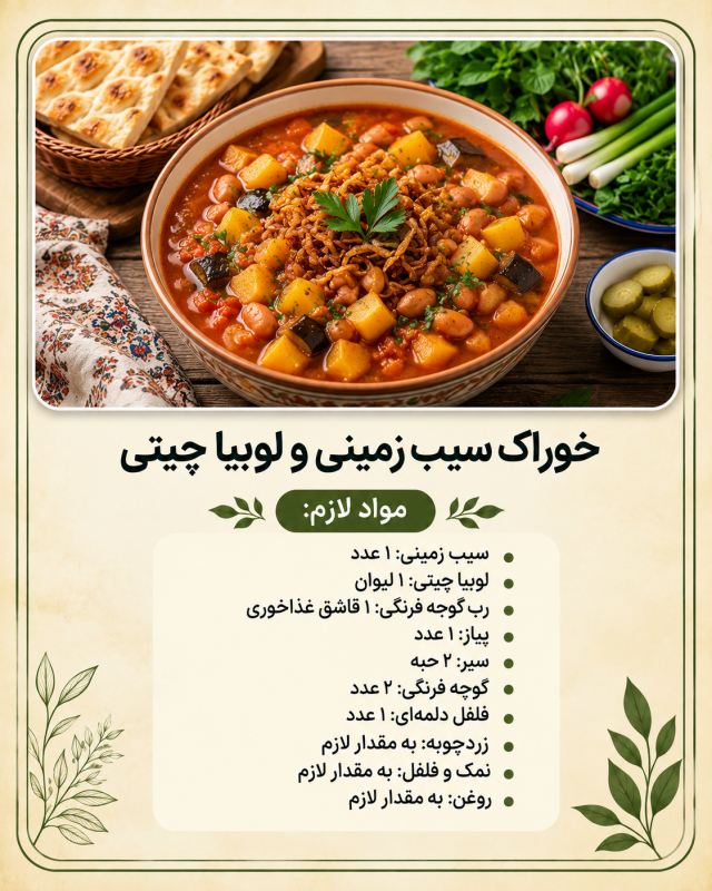طرز تهیه ۱۰ غذای ارزان با سیب زمینی برای شام؛ ساده و سیرکننده