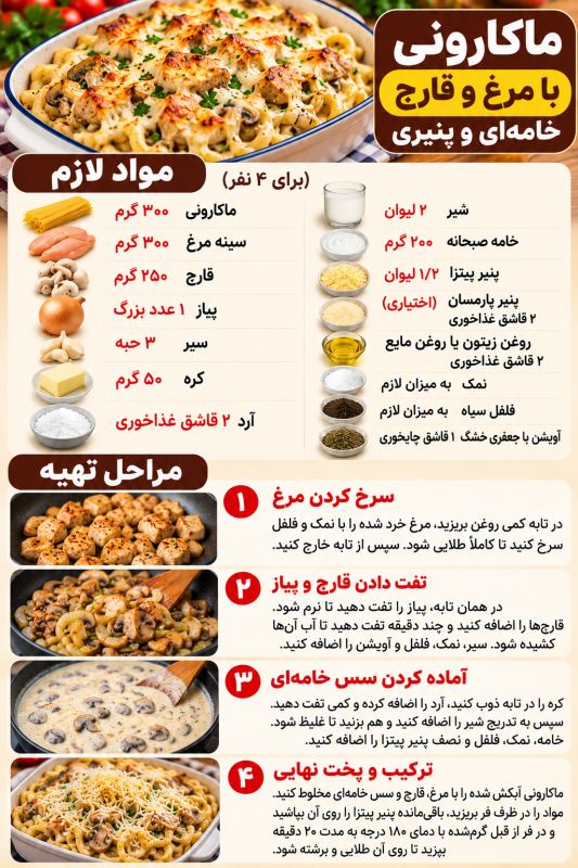 طرز تهیه ۴ مدل ماکارونی با سس های خوشمزه؛ ایده هایی برای تنوع غذایی