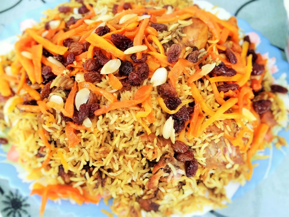 طرز تهیه پلو با پوست پرتقال