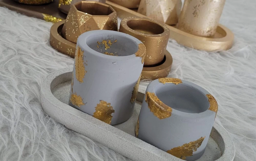 آموزش ساخت هفت سین سنگ مصنوعی