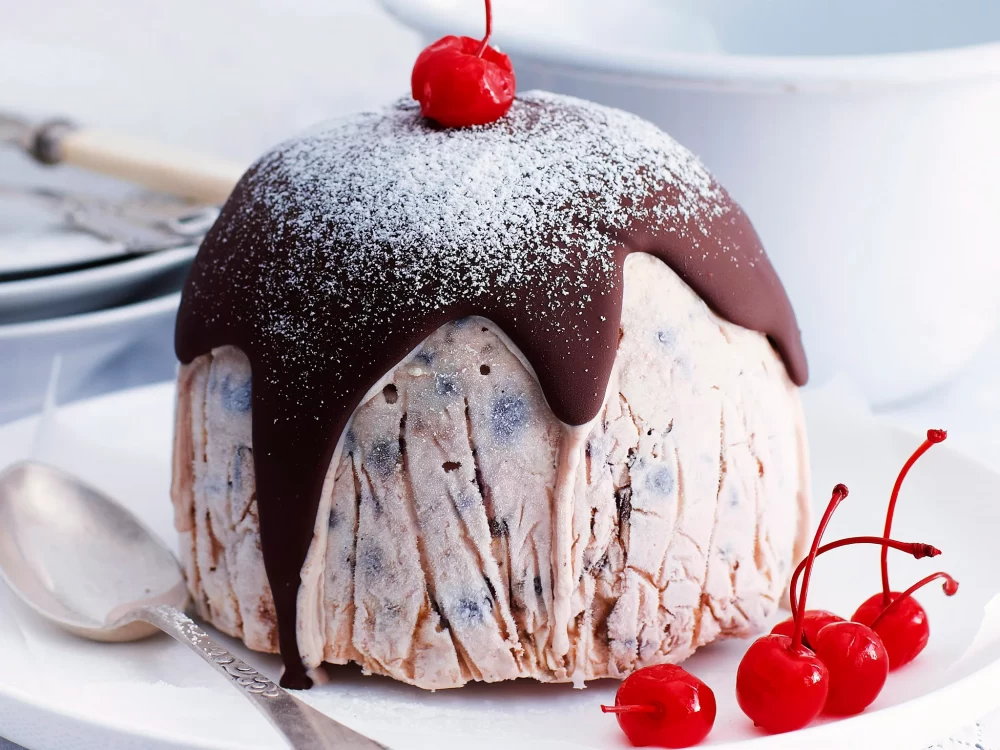 طرز تهیه پودینگ بستنی