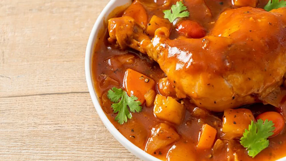 طرز تهیه خورش مرغ با ذرت