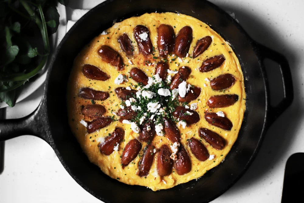 طرز تهیه املت خرما