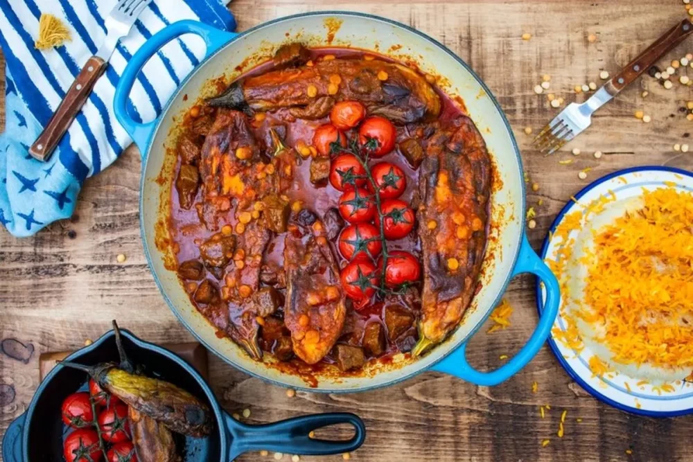  انواع غذا با رب گوجه فرنگی