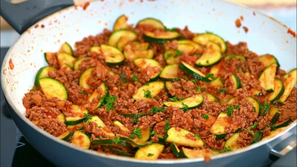 طرز تهیه خوراک کدو سبز