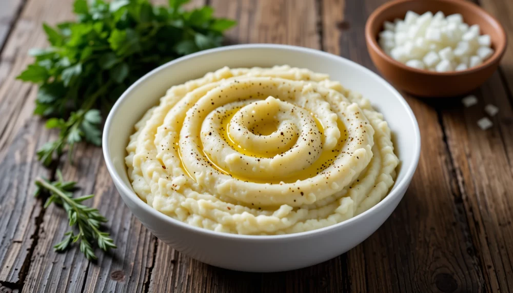  پوره سیب زمینی رژیمی