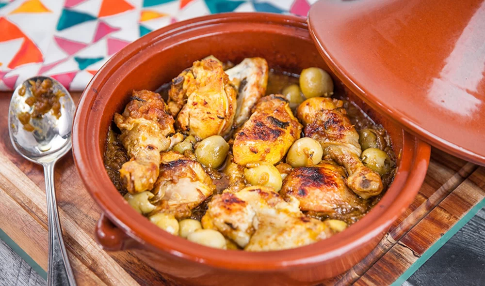  طاجین مرغ مراکشی