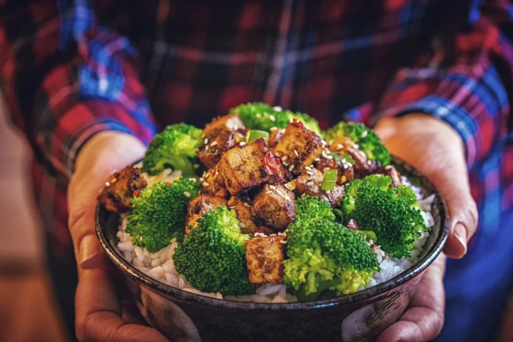طرز تهیه توفو برشته