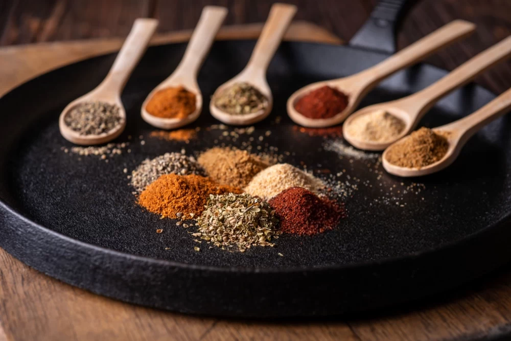  اندازه گیری ادویه غذا