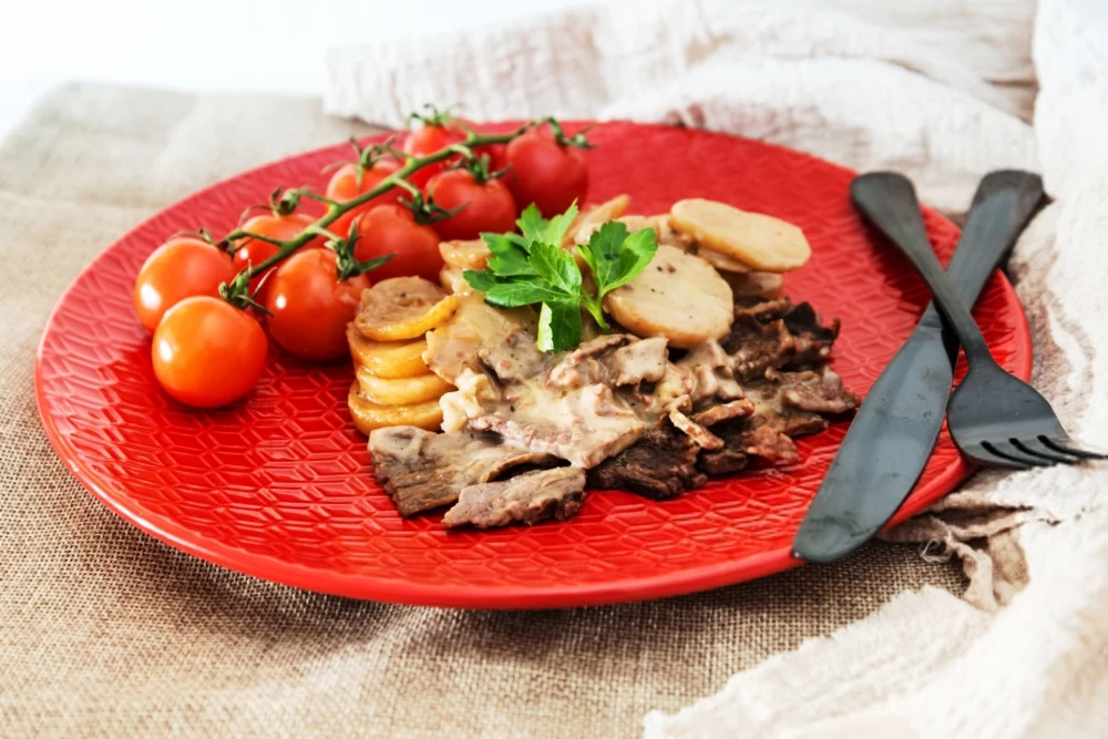 یک وعده غذایی خوشمزه و دلچسب