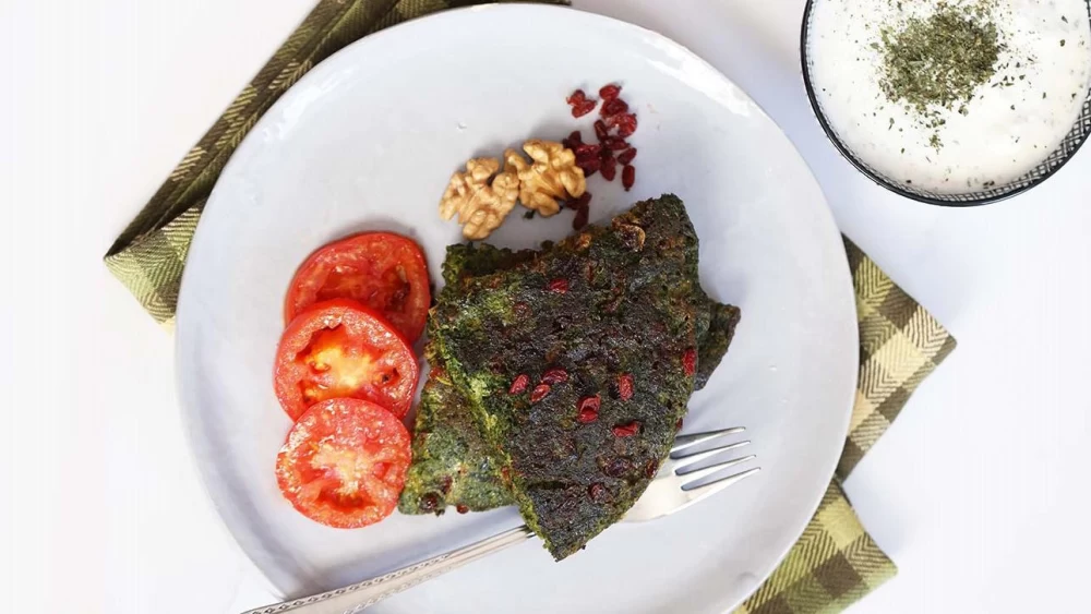 طرز تهیه کوکوسبزی 
