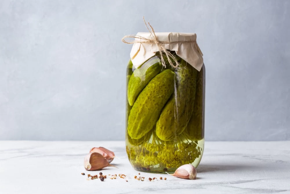 خیارشور گازدار