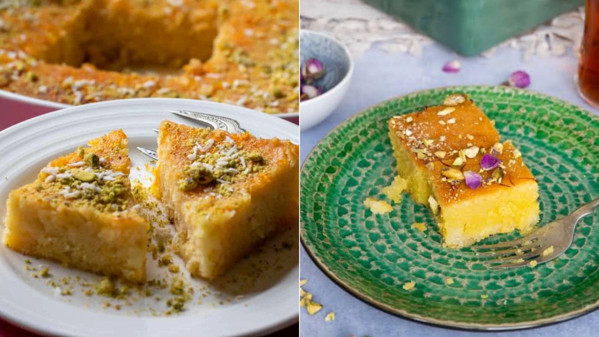 کیک باقلوایی