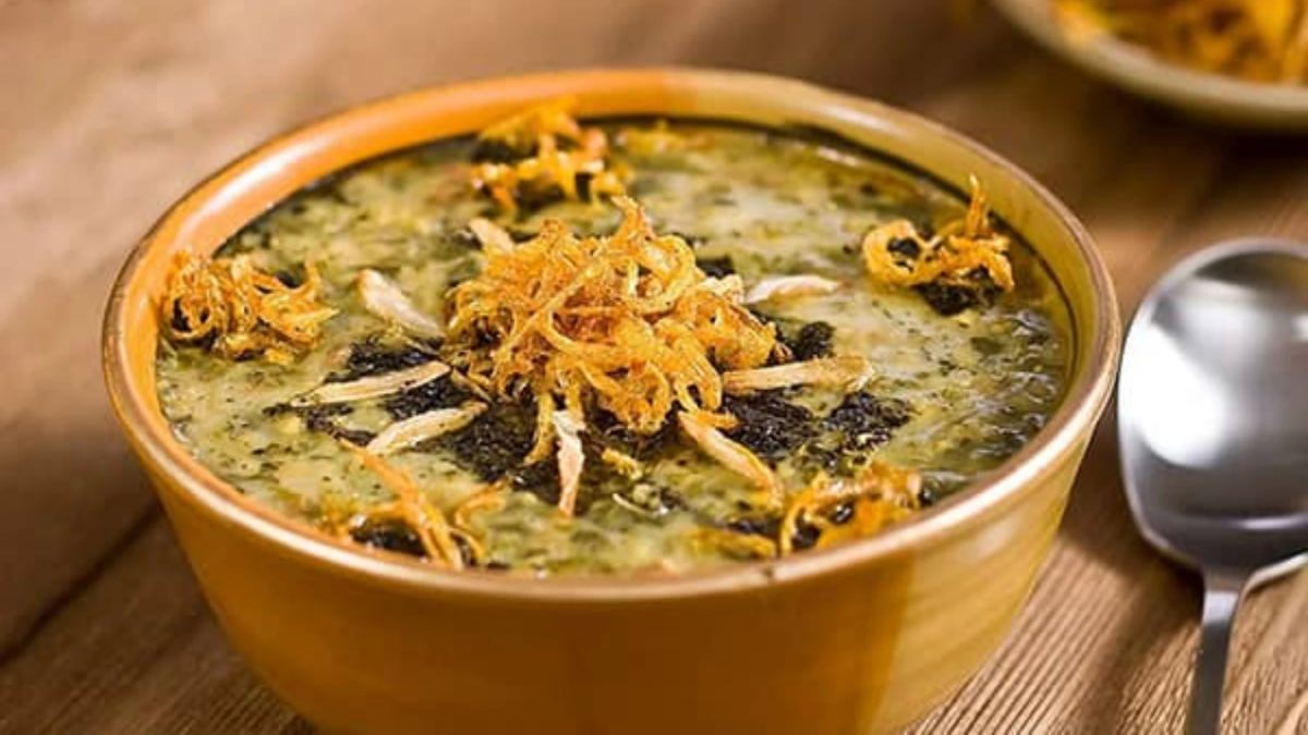 آش ترخینه سنتی ایرانی