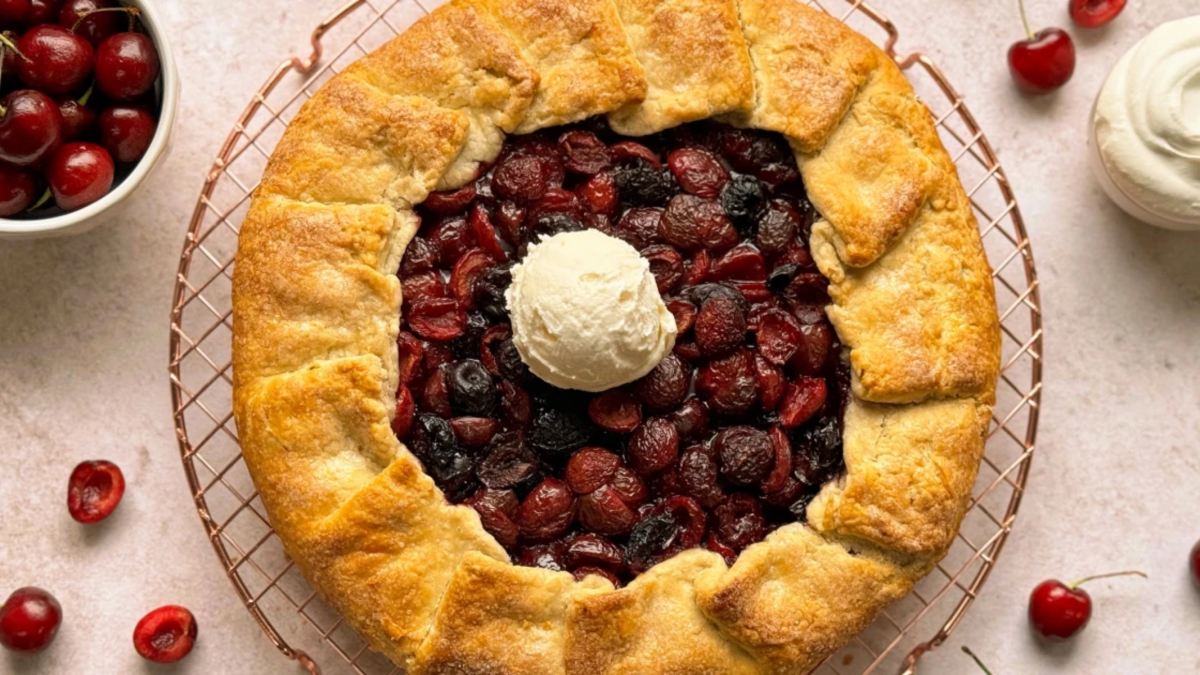 گلت آلبالو؛ دسر فرانسوی