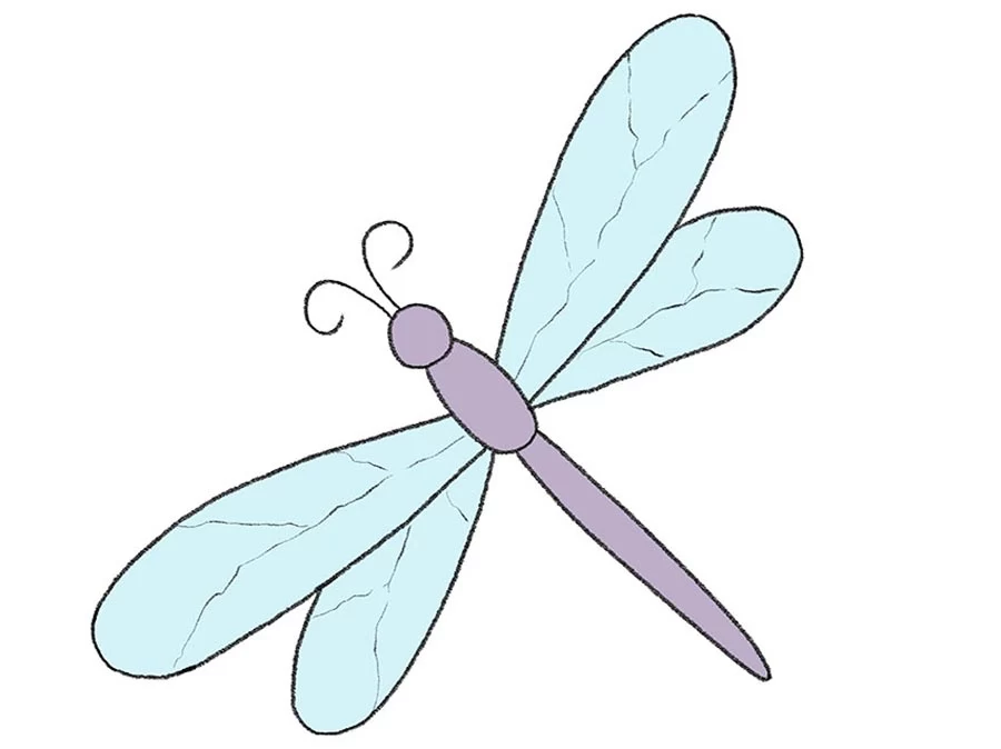نقاشی سنجاقک