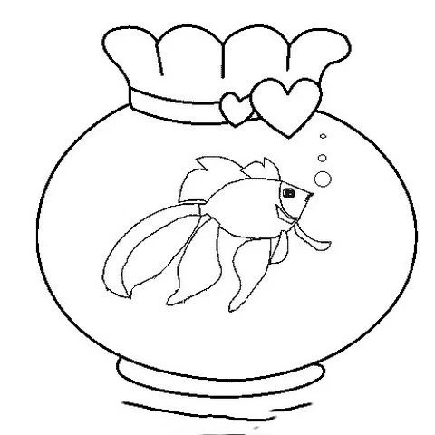 طرح نقاشی تنگ ماهی