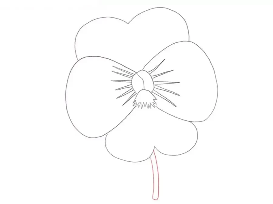 نقاشی گل