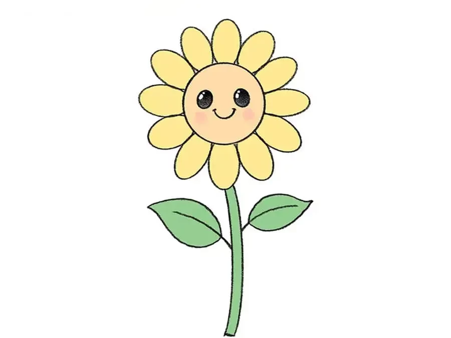 نقاشی گل