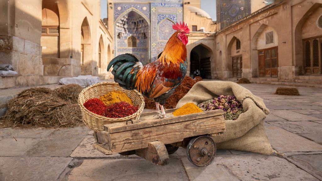 ضرب المثل خروس