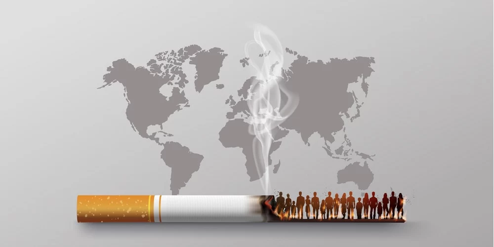 تبریک روز جهانی بدون دخانیات به عربی