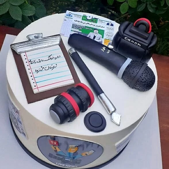 کیک روز خبرنگار