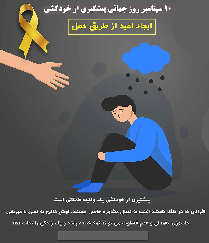 عکس روز جهانی پیشگیری از خودکشی