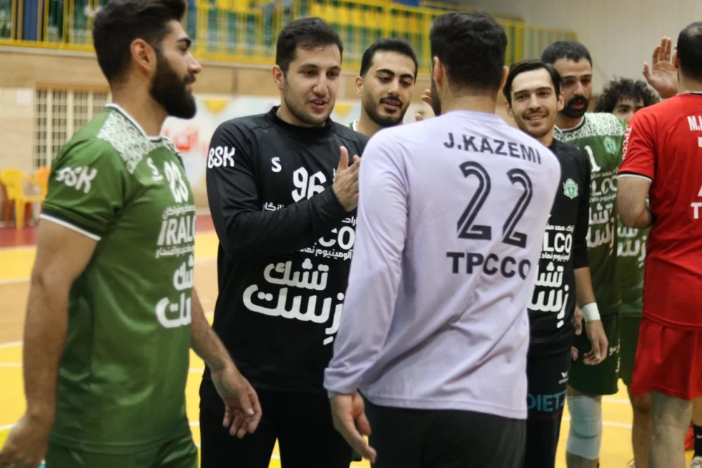 هندبال زغال سنگ طبس و آلومینیوم اراک