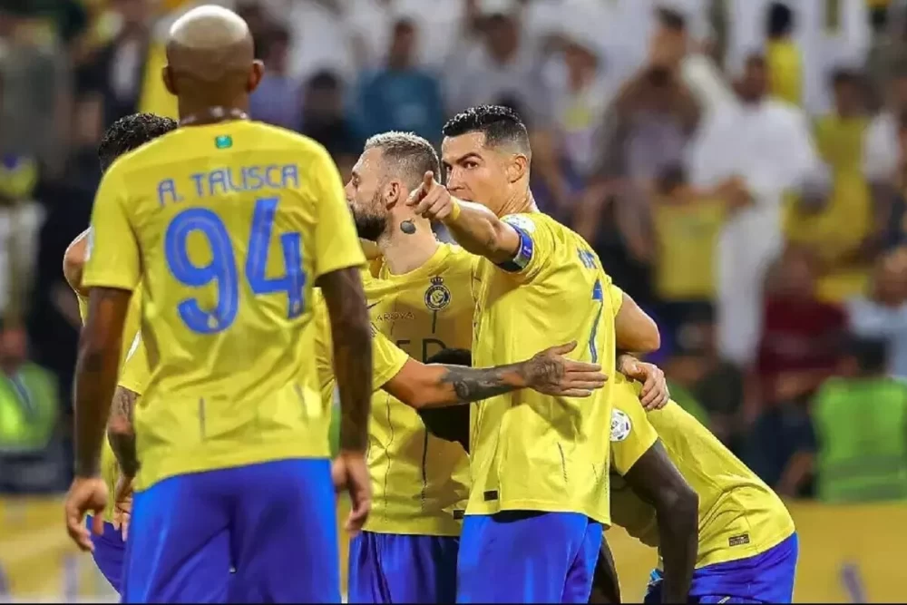 بازی النصر و الشباب