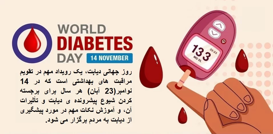 عکس روز جهانی دیابت