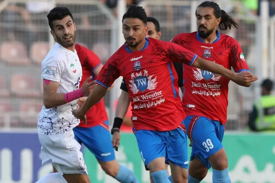 بازی هوادار و نساجی مازندران