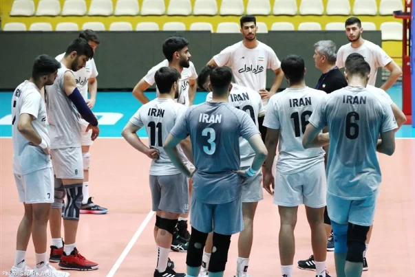والیبال ایران و قزاقستان