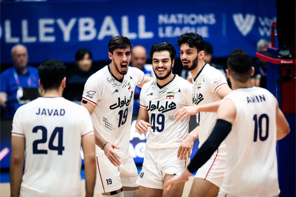 والیبال ایران و هلند