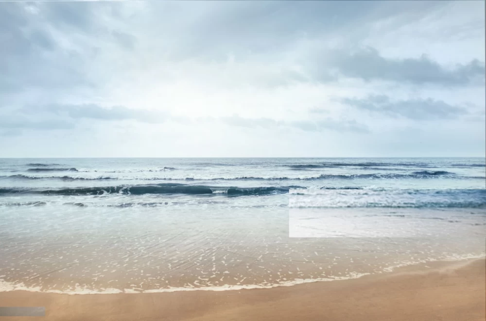 عکس دریا در شب