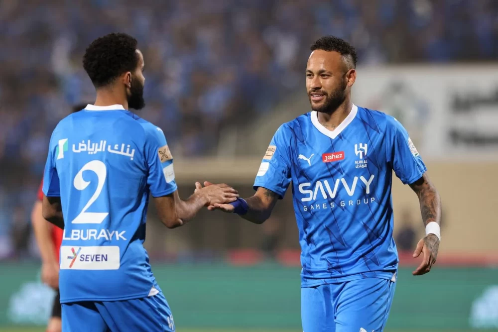 بازی الهلال و الریاض