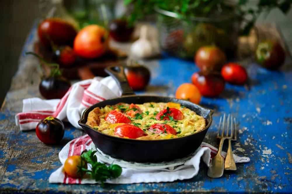 کالری و ارزش غذایی املت